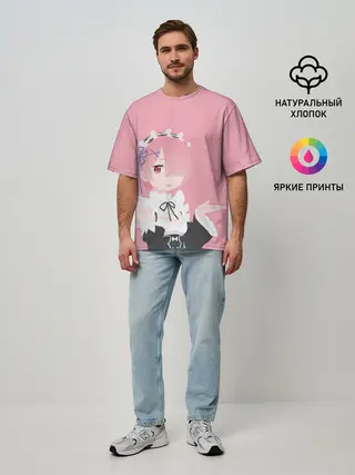 Мужская футболка оверсайз / Рам