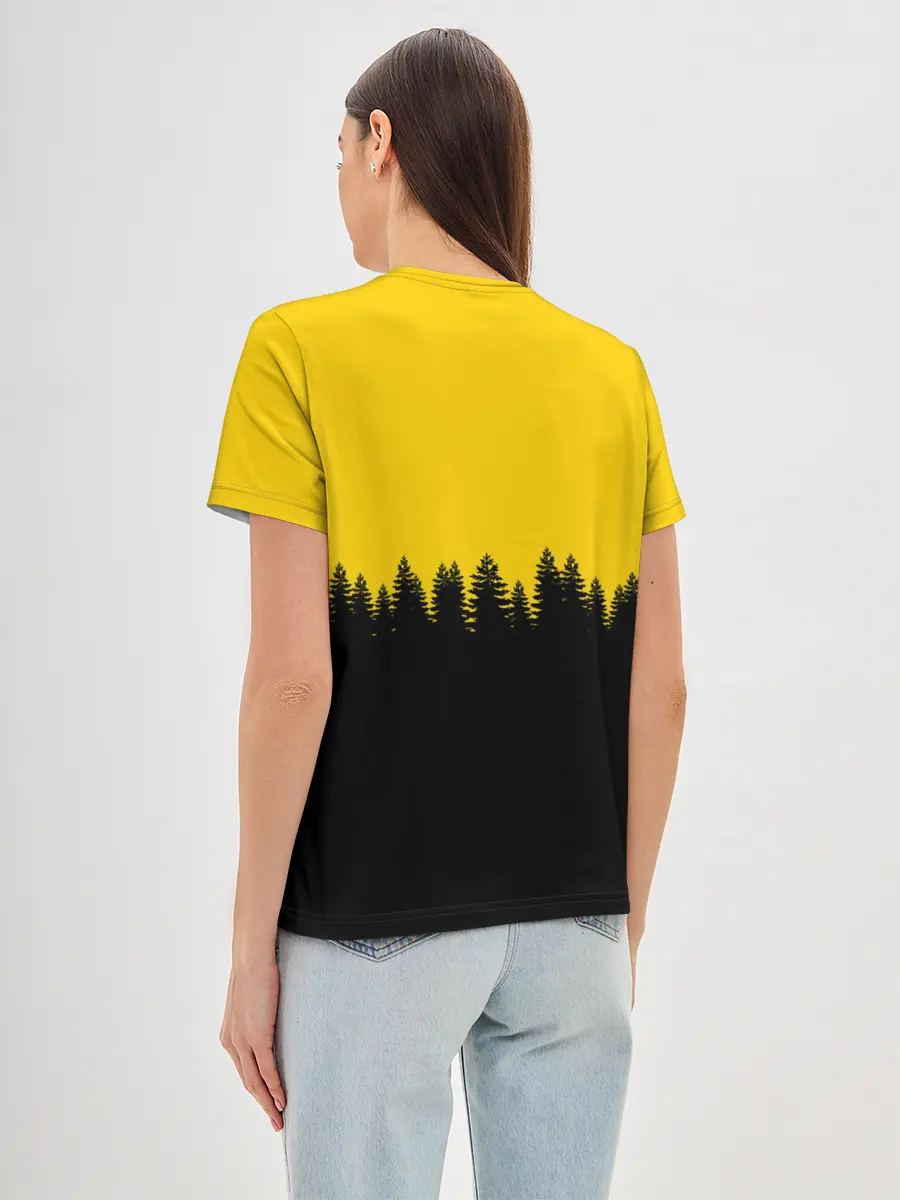 Женская базовая футболка / Siren Head