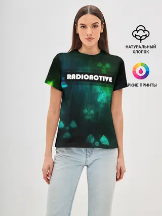 Женская базовая футболка / RADIOACTIVE