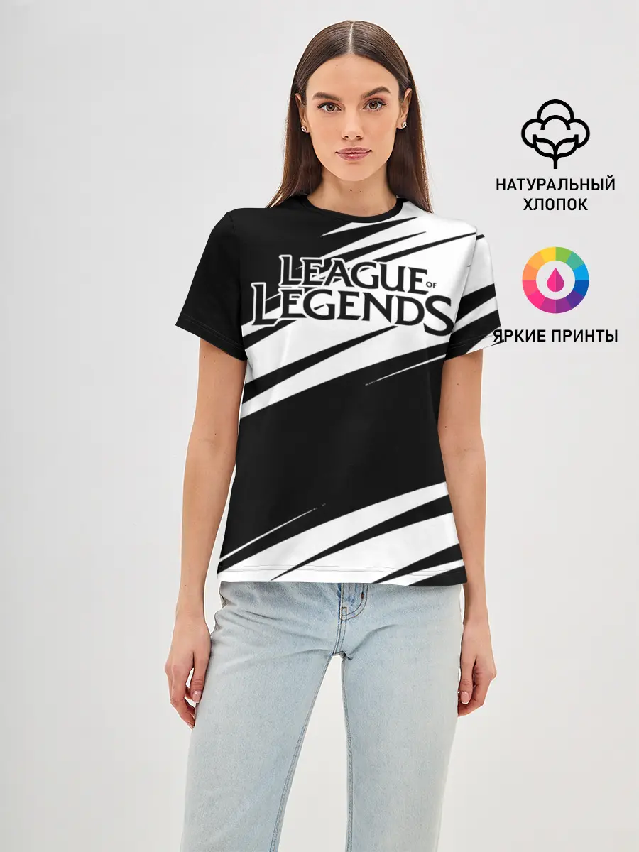 Женская базовая футболка / League of Legends
