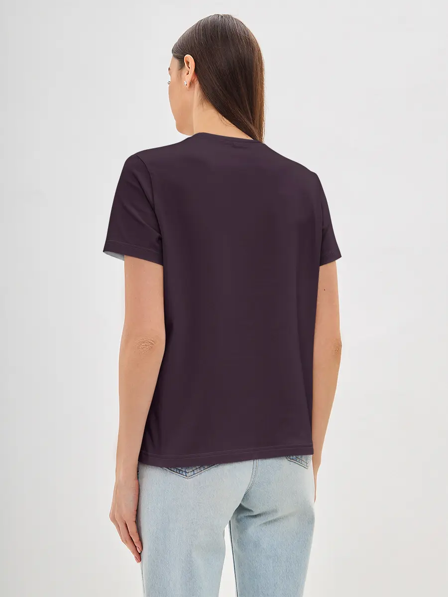 Женская базовая футболка / Отчаянный Космонавт