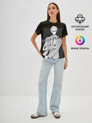 Женская базовая футболка / Нанами Магическая Битва