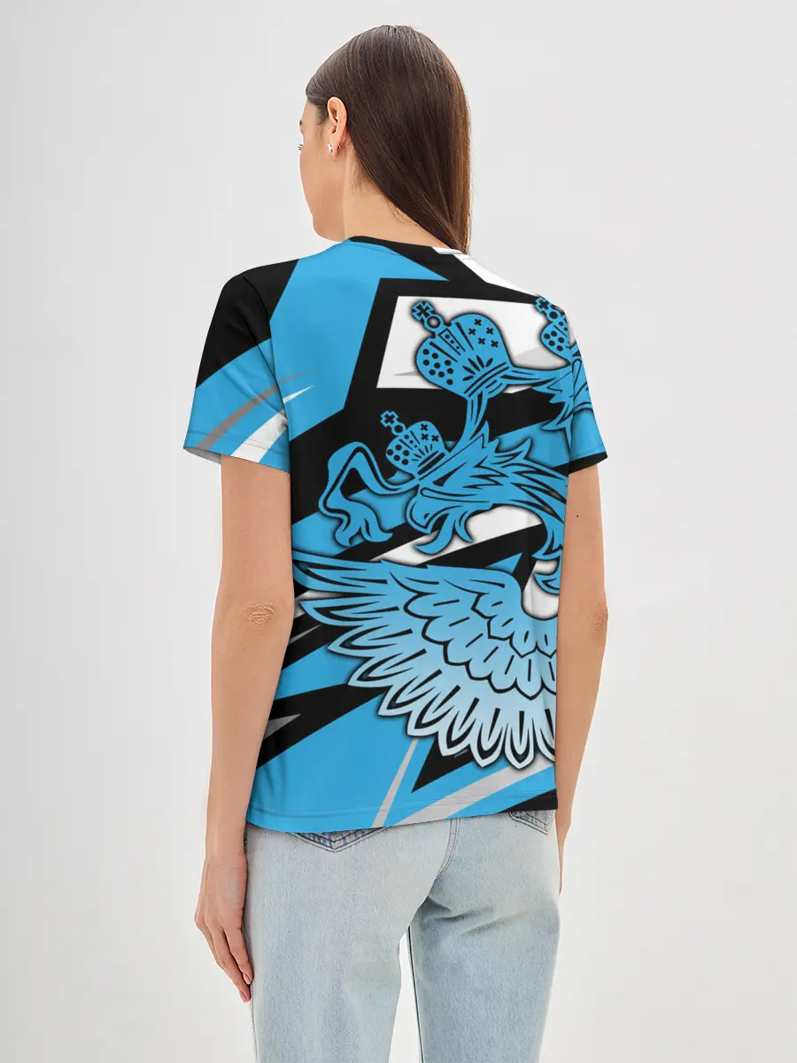 Женская базовая футболка / RUSSIA Lifestyle