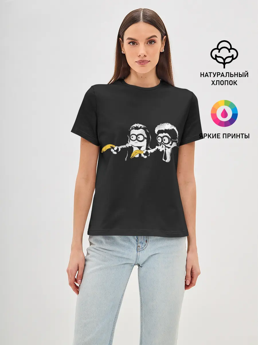 Женская базовая футболка / Криминальное Чтиво