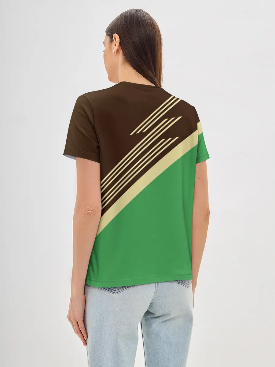 Женская базовая футболка / КОМАНДА РОССИИ.