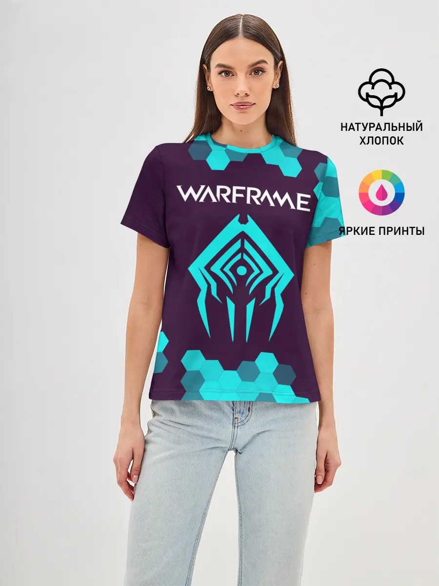 Женская базовая футболка / WARFRAME / ВАРФРЕЙМ