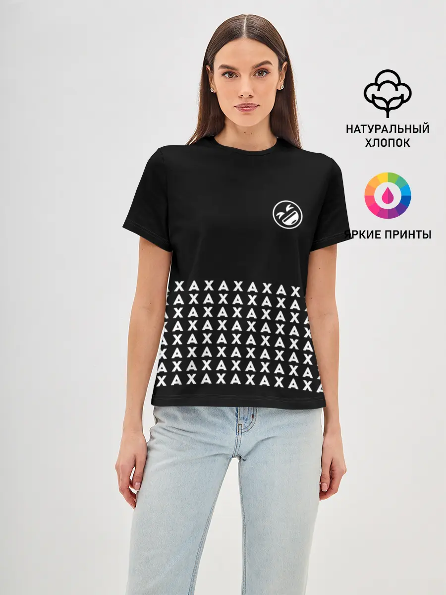 Женская базовая футболка / ROLF АХАХА