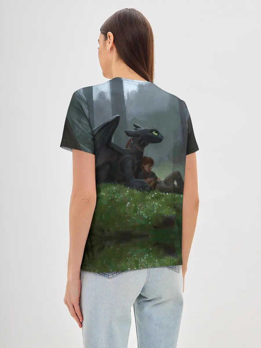 Женская базовая футболка / Верные друзья