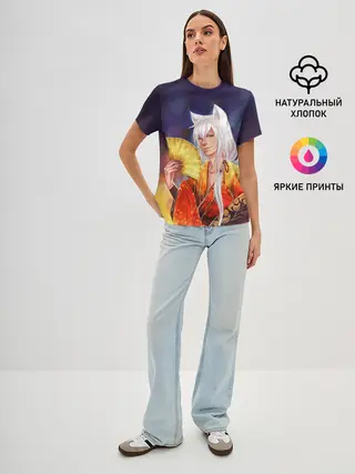 Женская базовая футболка / Томоэ