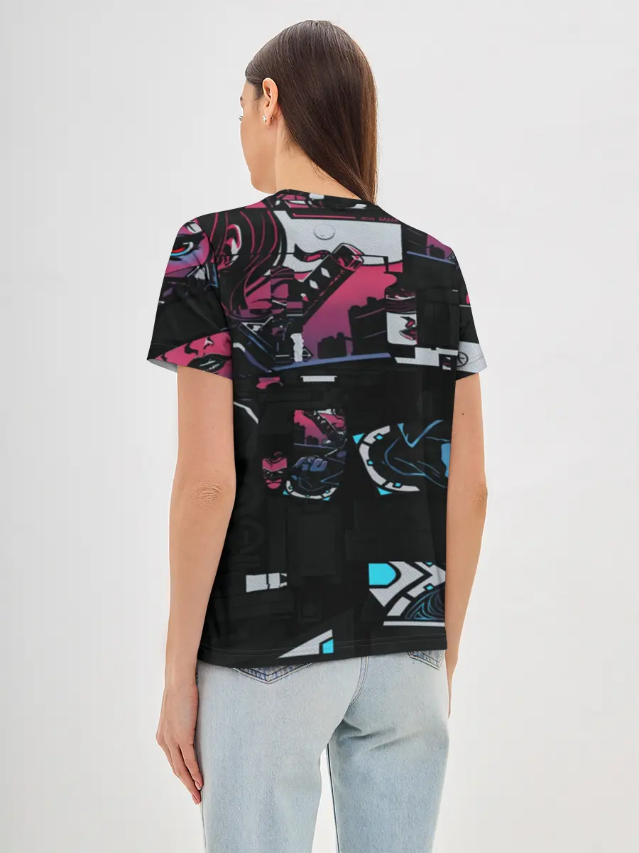 Женская базовая футболка / Неонуар | CS:GO