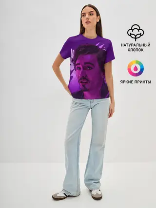 Женская базовая футболка / Академия амбрелла Клаус