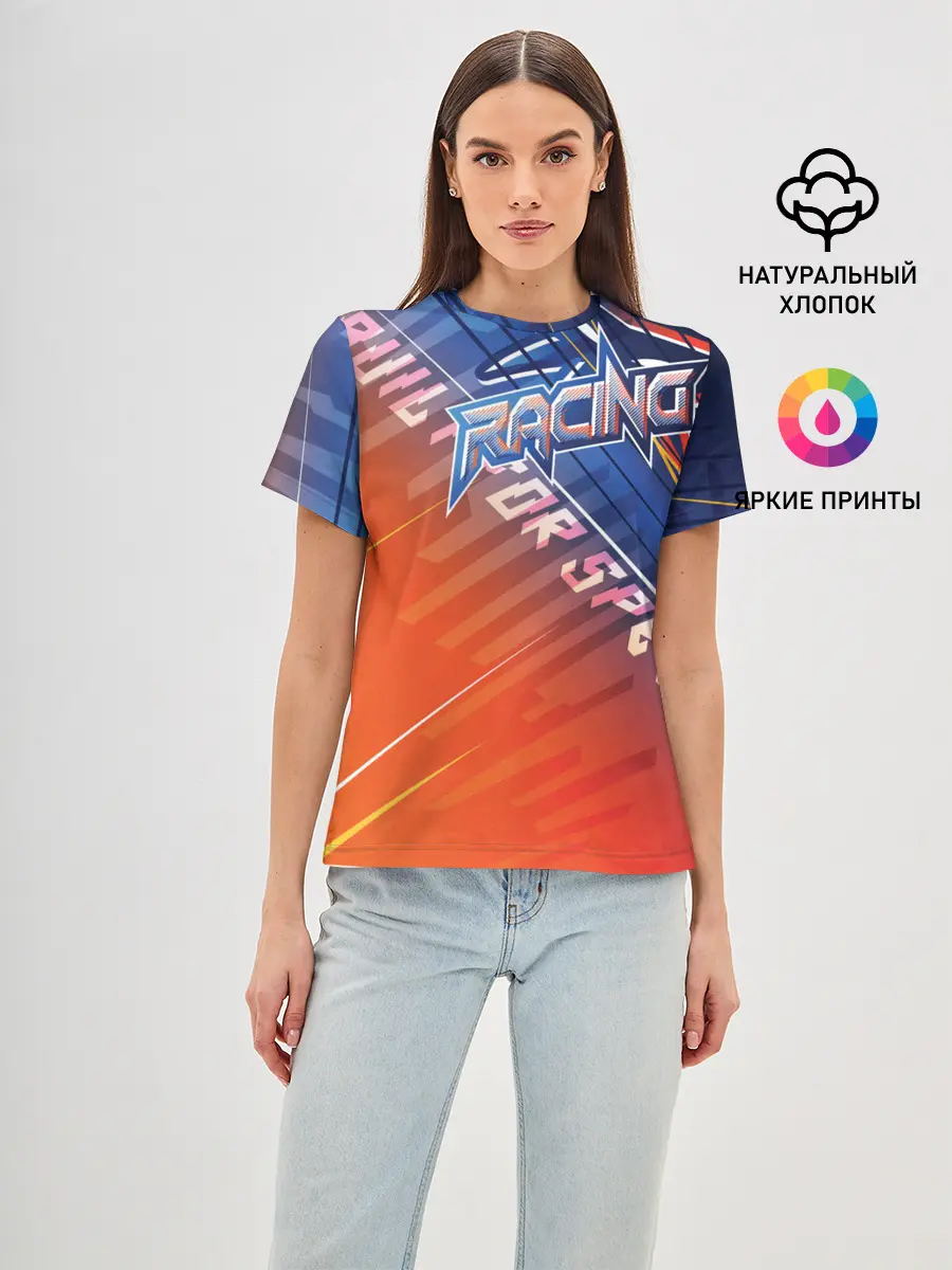 Женская базовая футболка / Форма для мотокросса FOX