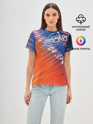 Женская базовая футболка / Форма для мотокросса FOX