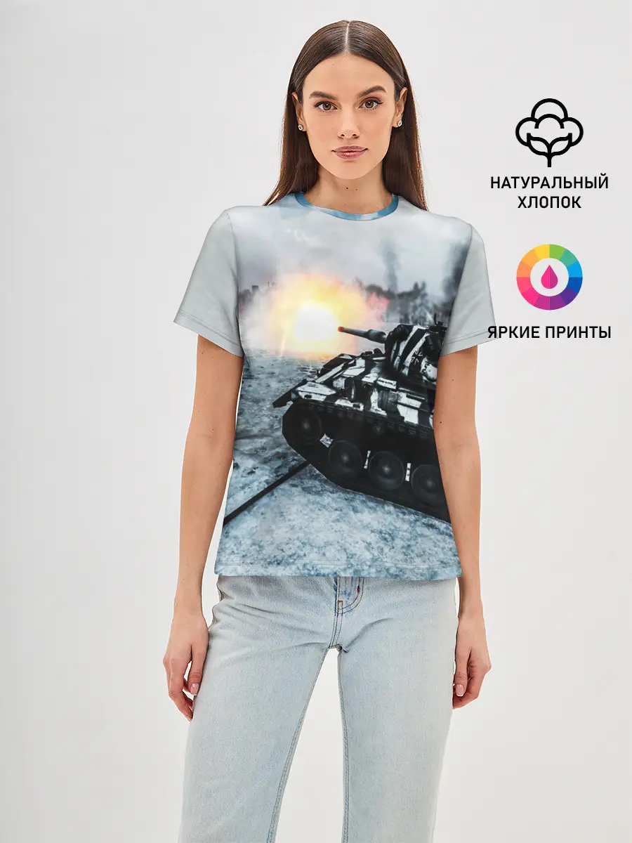 Женская базовая футболка / ТАНК