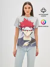 Женская базовая футболка / Food wars Shokugeki no Soma