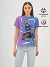 Женская базовая футболка / Dengerous Chun Li