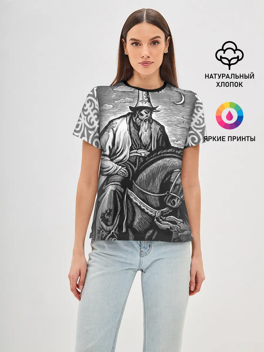 Женская базовая футболка / Бакай - Манас