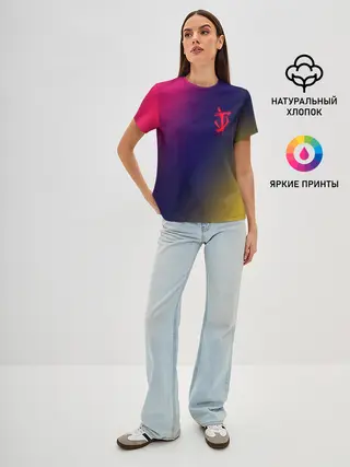 Женская базовая футболка / DOOM / ДУМ