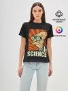 Женская базовая футболка / Futurama. Science