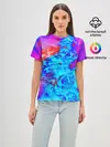 Женская базовая футболка / ABSTRACTION COLORS