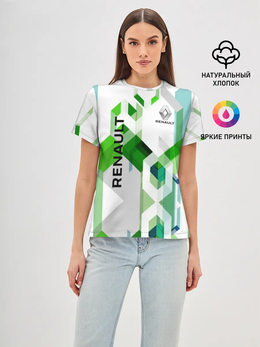 Женская базовая футболка / Renault