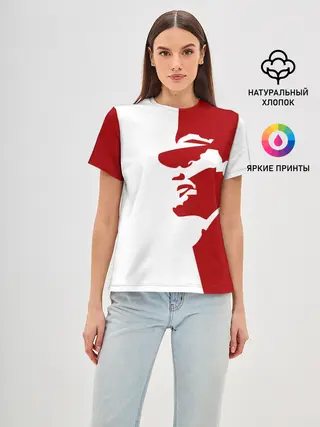 Женская базовая футболка / Владимир Ленин | СССР