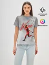 Женская базовая футболка / Harry Kane footballer