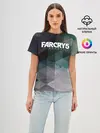 Женская базовая футболка / FarCry polygon