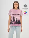 Женская базовая футболка / BLACKPINK x PUBG