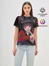 Женская базовая футболка / kakegurui yumeko art