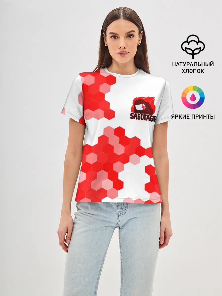 Женская базовая футболка / AMONG US - IMPOSTOR