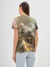 Женская базовая футболка / God of War