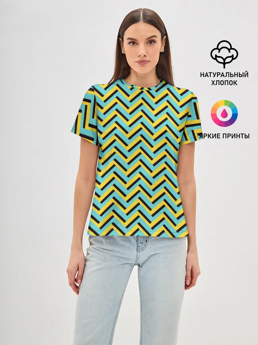 Женская базовая футболка / BTS - IDOL