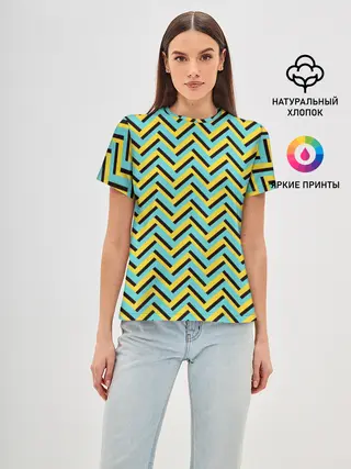 Женская базовая футболка / BTS - IDOL