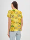 Женская базовая футболка / Лимончик