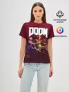 Женская базовая футболка / Doom