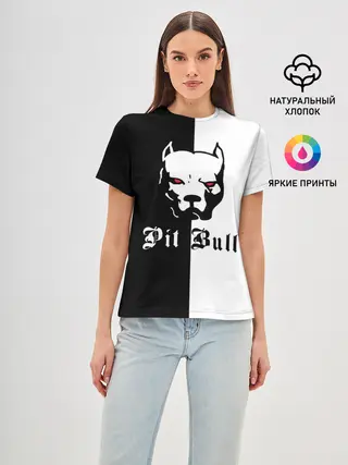 Женская базовая футболка / Pit Bull