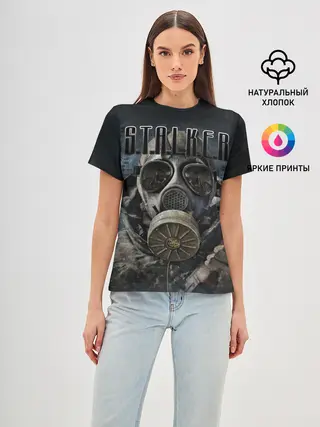 Женская базовая футболка / S.T.A.L.K.E.R.