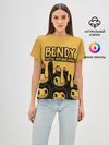 Женская базовая футболка / Bendy And The Ink Machine