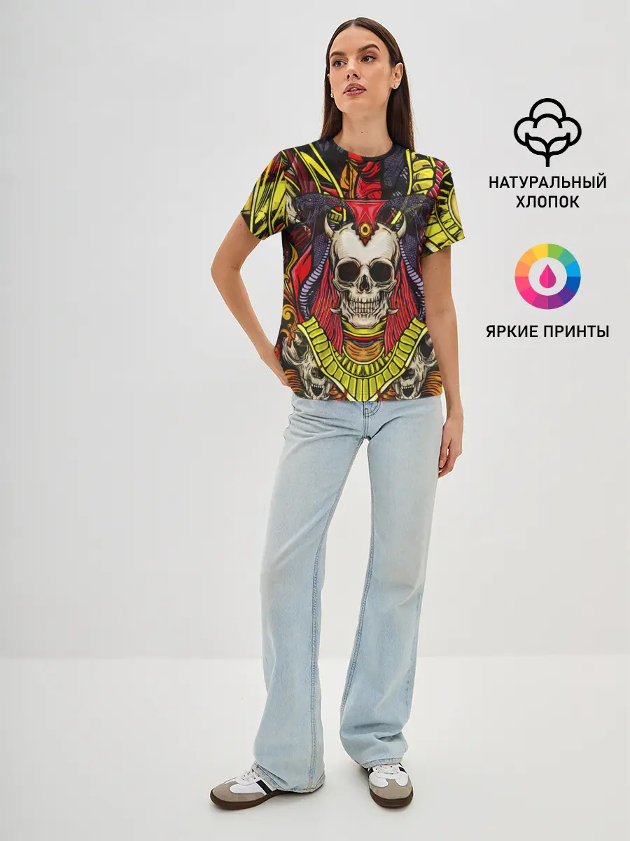 Женская базовая футболка / Unprecedented Fear