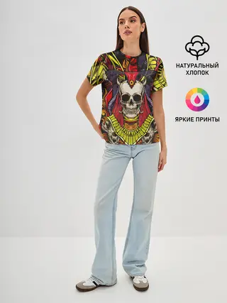 Женская базовая футболка / Unprecedented Fear