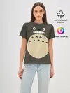 Женская базовая футболка / Totoro