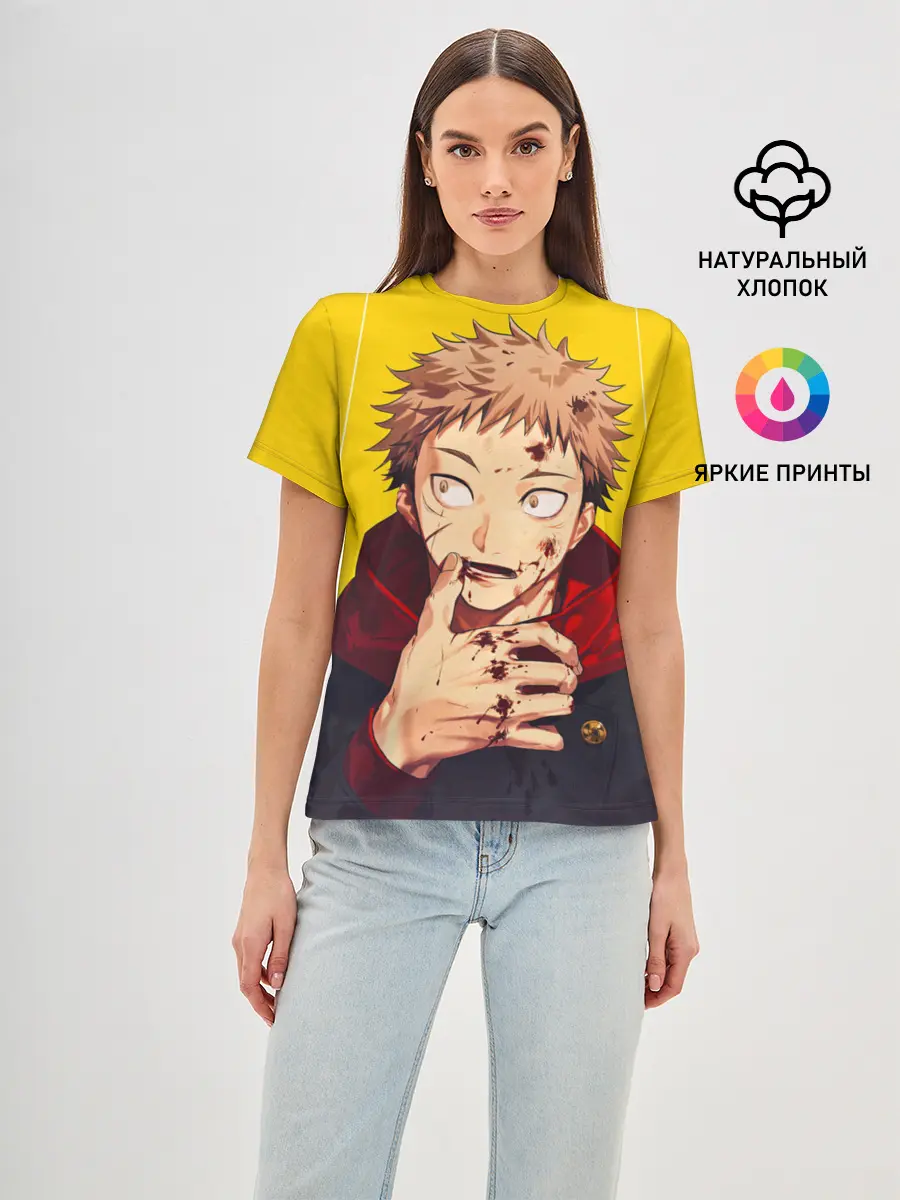 Женская базовая футболка / Магическая битва | Jujutsu kai