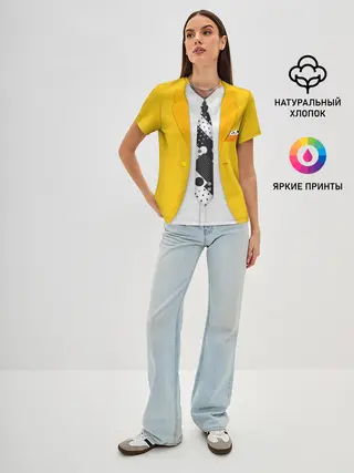 Женская базовая футболка / The Mask