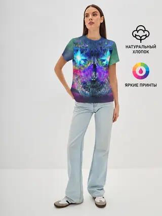 Женская базовая футболка / Черепок