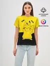 Женская базовая футболка / Пикачу пика-пика