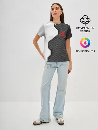 Женская базовая футболка / Opel sport uniform auto
