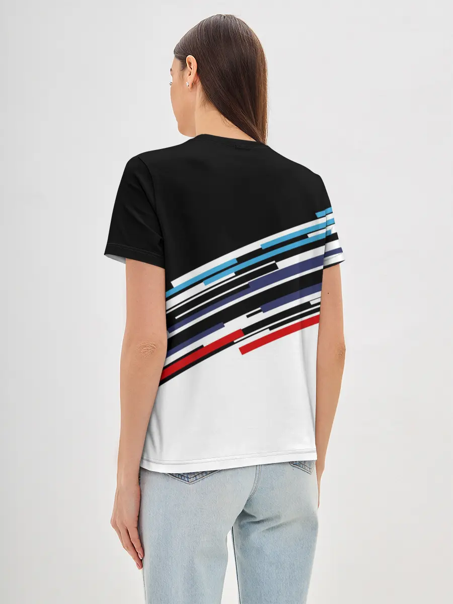 Женская базовая футболка / BMW BRAND COLOR | БМВ