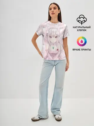 Женская базовая футболка / Эмилия