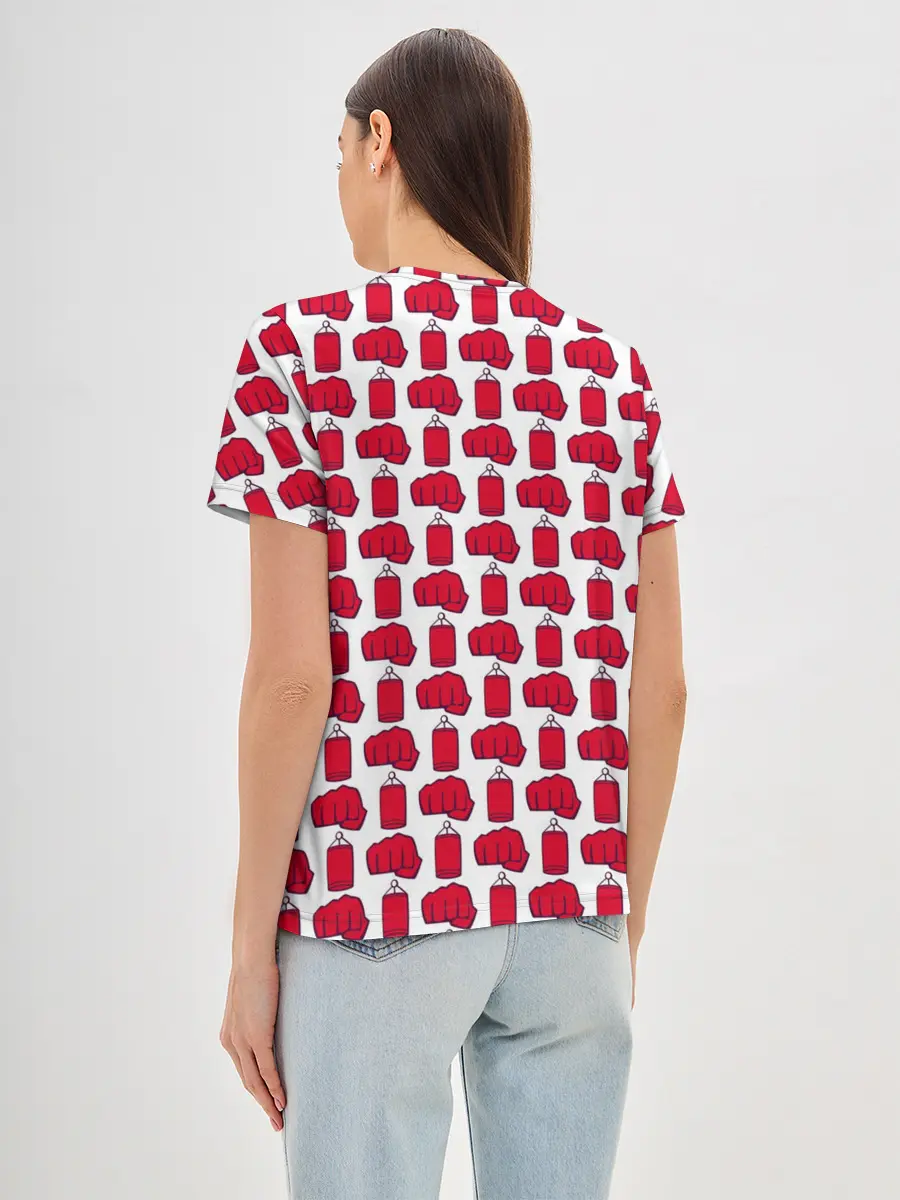 Женская базовая футболка / KickBoxing